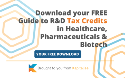 KAPITALISE - Guide to Healthcare Tax Credits web banner
